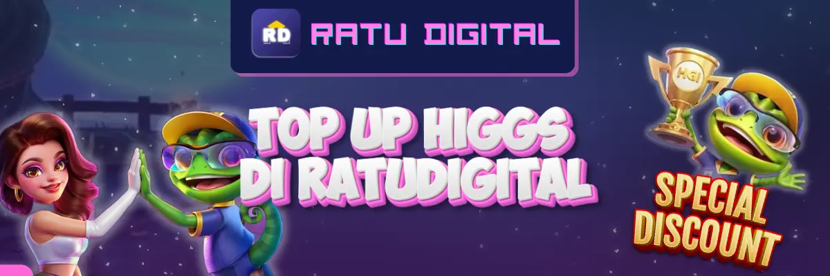 Cara Top Up Higgs Domino di RatuDigital, Mudah & Cepat